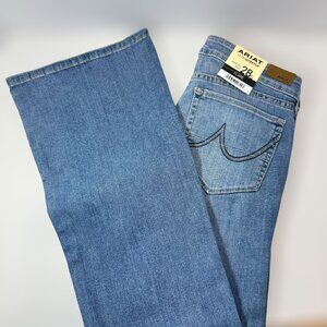 Ariat Women's Classic Blue Wide Leg Jeans